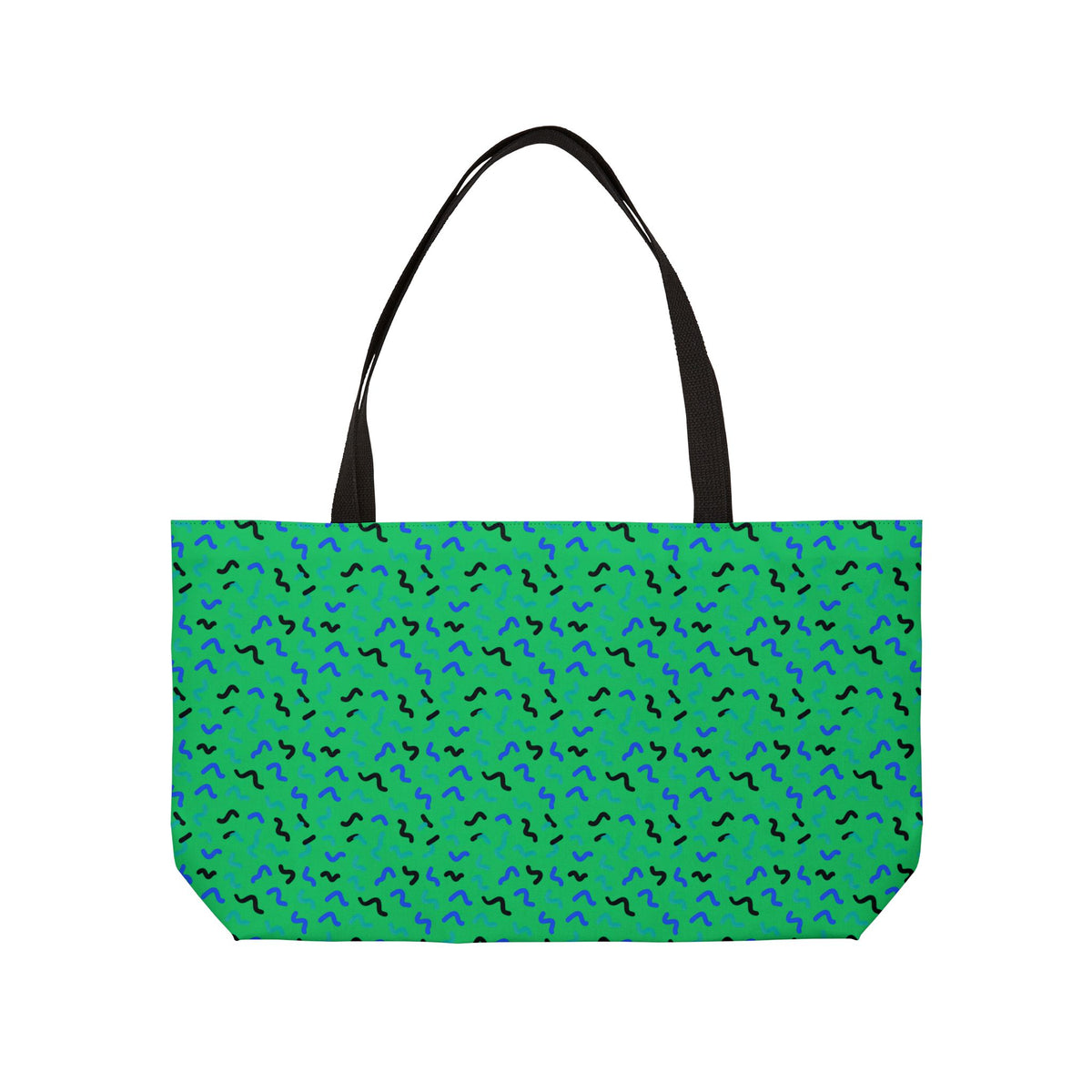 Squiggle Strokes Weekender Tote Bag – Ocean Jewel