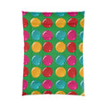 Giant Candy Glass Discs Comforter – Glossy Candy Glass Pattern