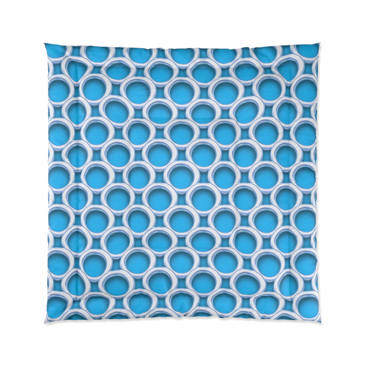 Big Gold Ring Weave Comforter – Ice Jewel
