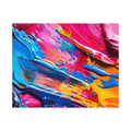Rainbow Paint Smear Jigsaw Puzzle with Tin – Paint Stroke Abstract