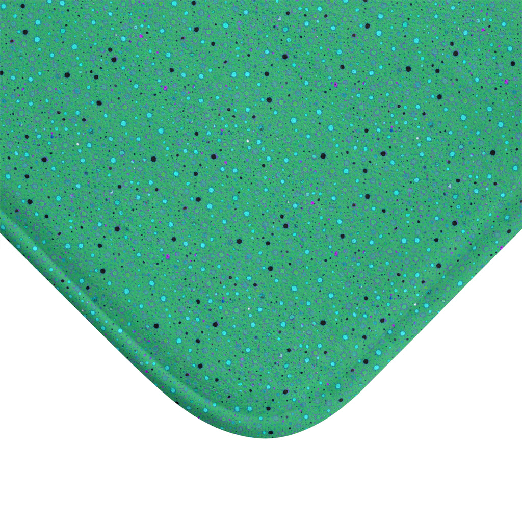 Confetti Spatter Bath Mat – Ocean Jewel