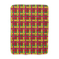 Big Jewel Ribbon Weave Sherpa Fleece Blanket – Ribbon Weave Pattern