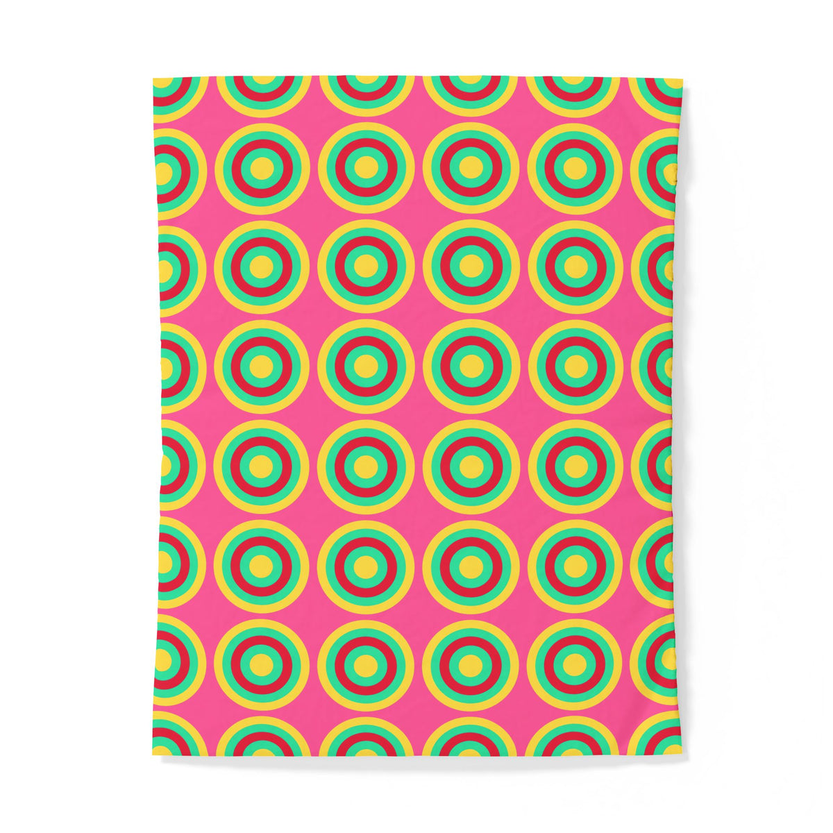 Mega Ring Grid Cotton Duvet Cover – Candy Christmas
