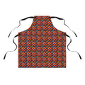 Checker Bulge Apron – Op-Art Pattern