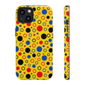 Bubble Outlines Tough Phone Case – Pop Abstract Pattern