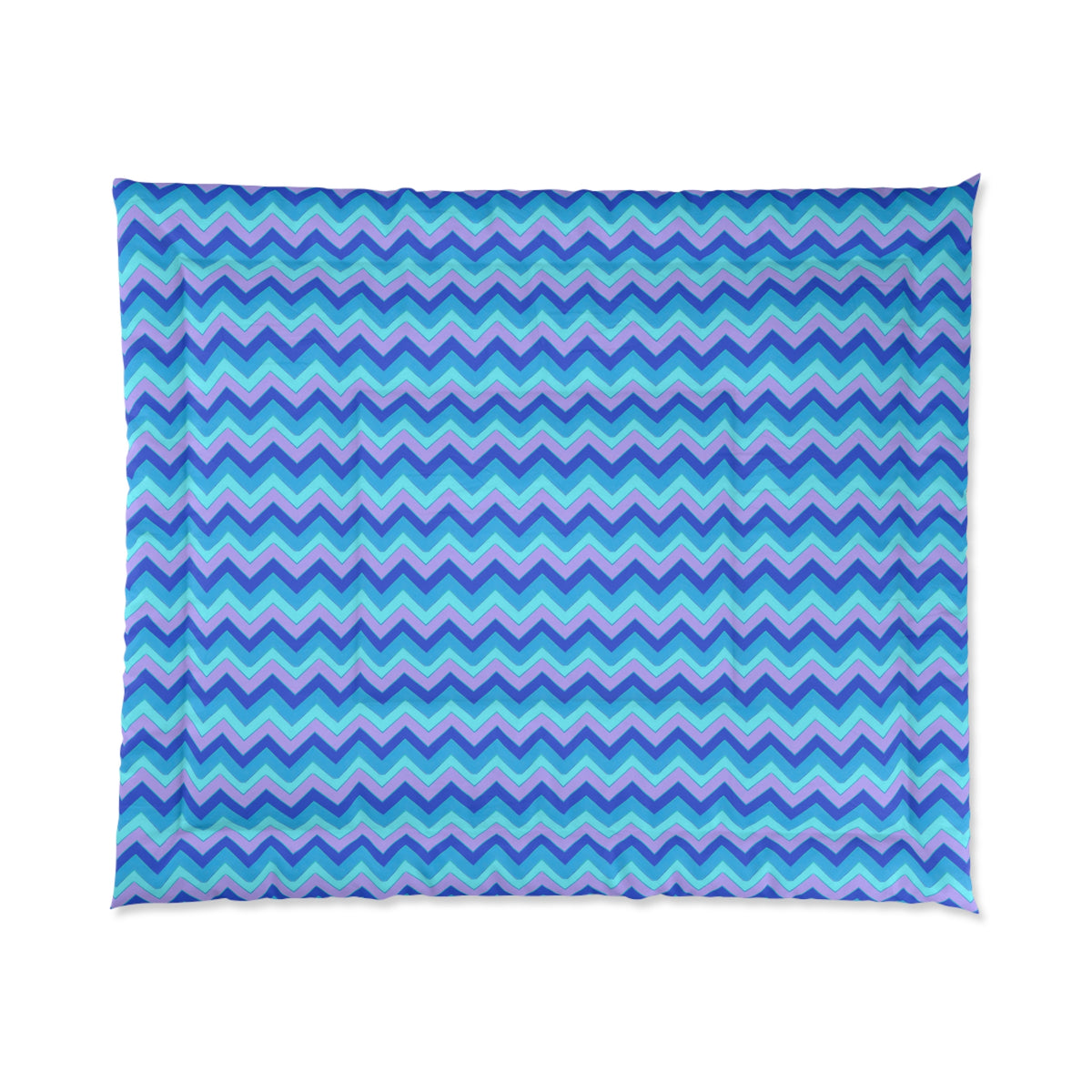 Jewel Chevron Bands Comforter – Ice Jewel