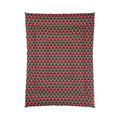 Faceted Cube Illusion Comforter – Holographic-Look Geometric Pattern