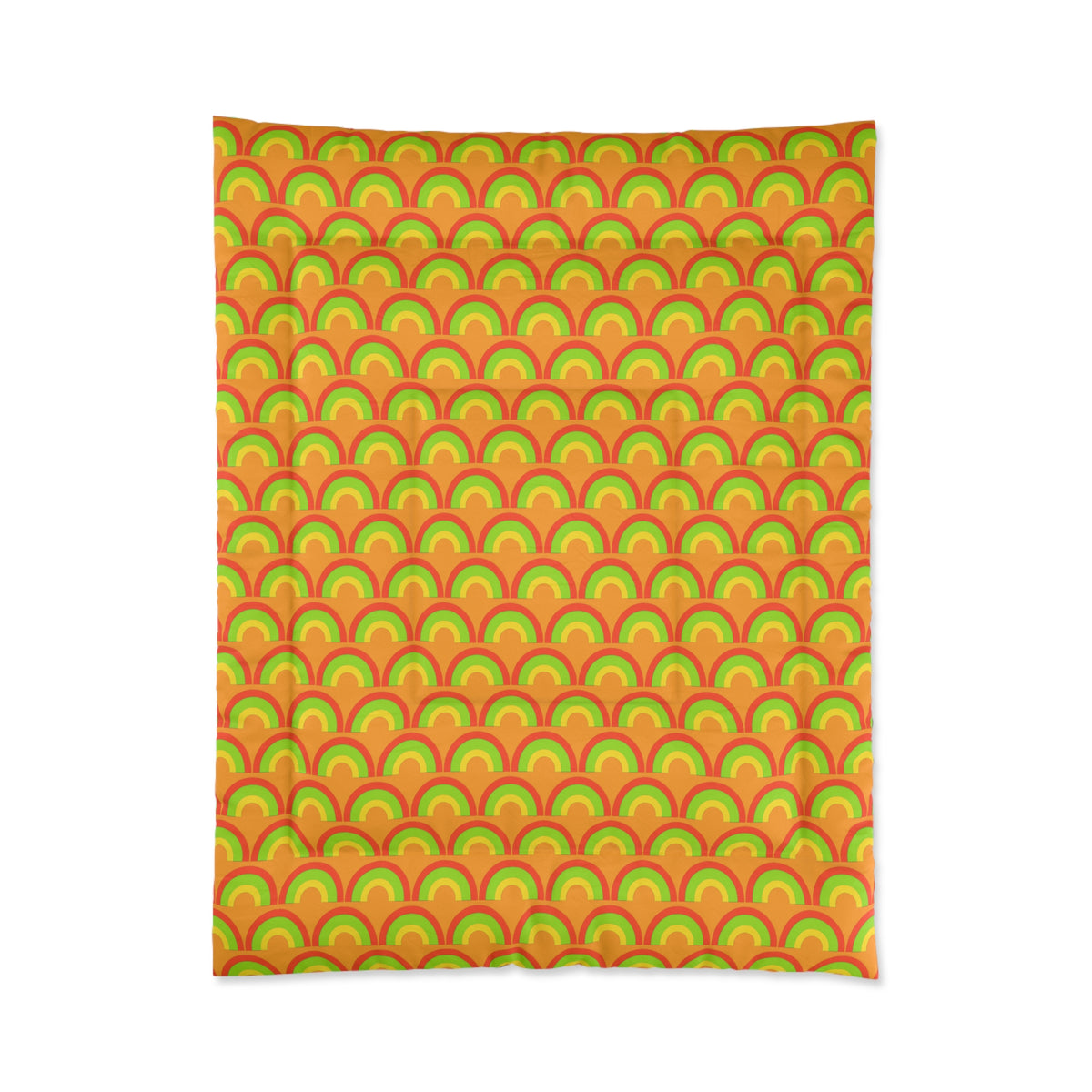 Chromatic Scallop Ripple Comforter – Hot Citrus