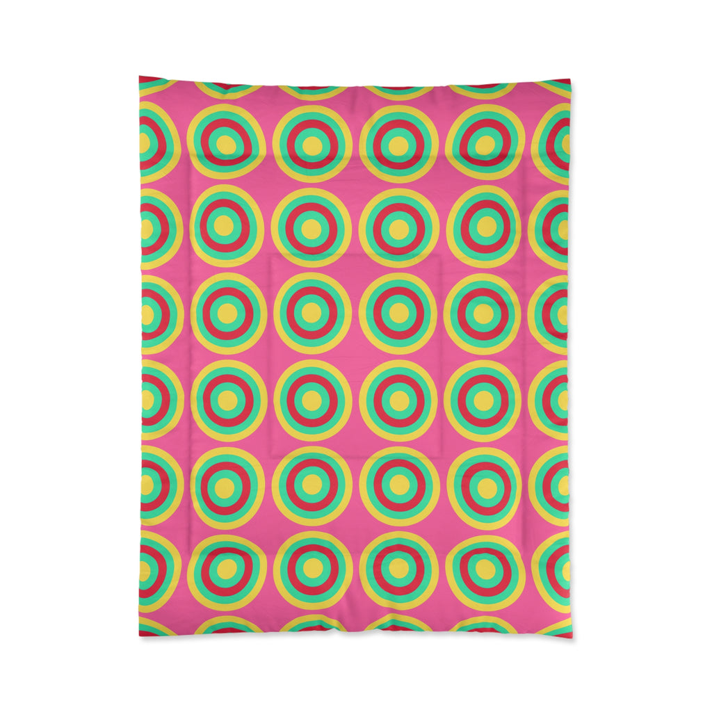 Mega Ring Grid Comforter – Candy Christmas
