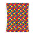 Cubist Block Quilt Cotton Duvet Cover – Cubist Geometric Pattern