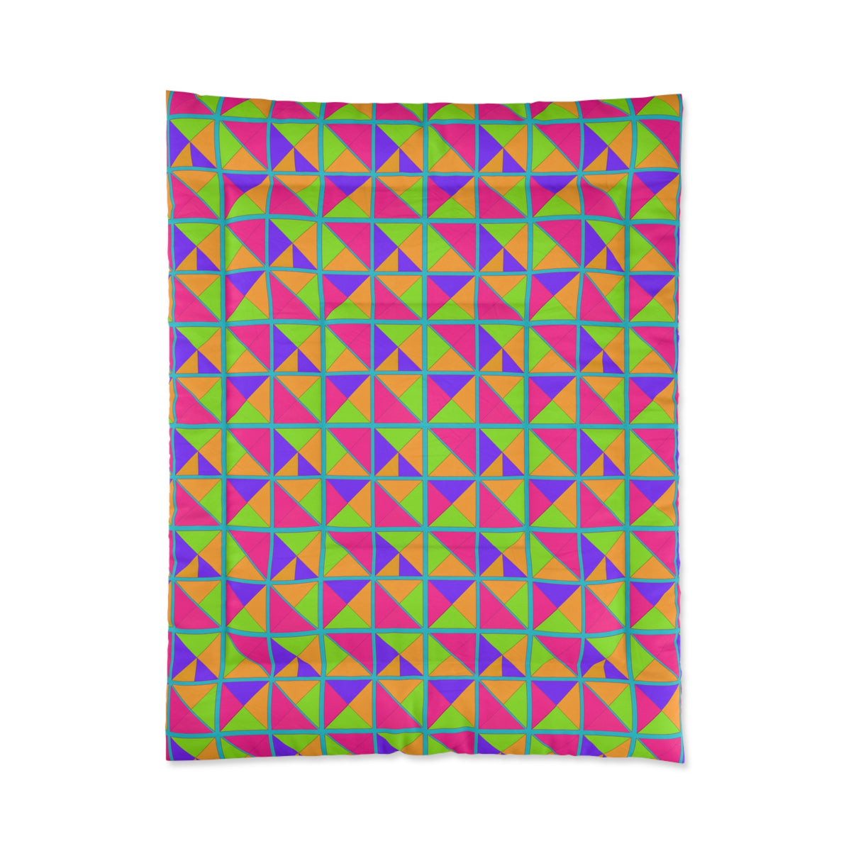Split Square Fiesta Comforter – Tropical Punch