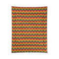 Jewel Chevron Bands Comforter – Cranberry Spice