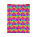 Grand Fractured Rhombus Comforter – Tropical Punch