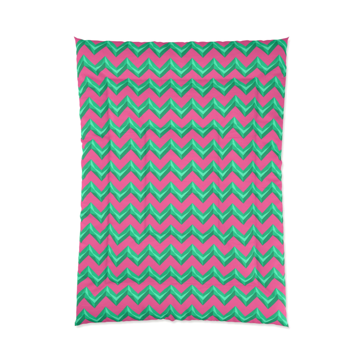 Broad Cut-Gem Chevrons Comforter – Candy Christmas