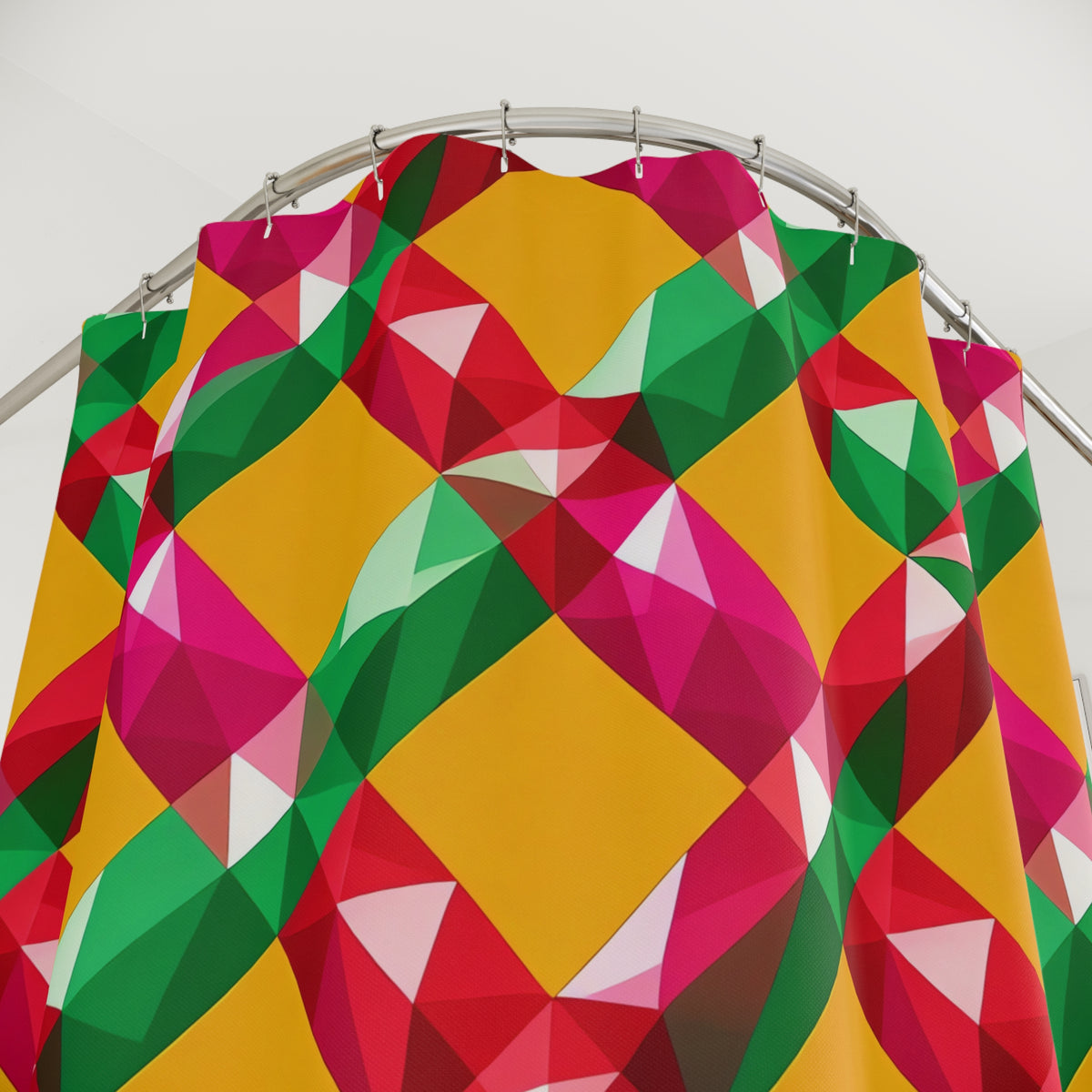 Big Jewel Prism Weave II Shower Curtain – Prism Weave Pattern