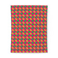 Half-Drop Gem Grid Cotton Duvet Cover – Faceted Gem Geometric Pattern