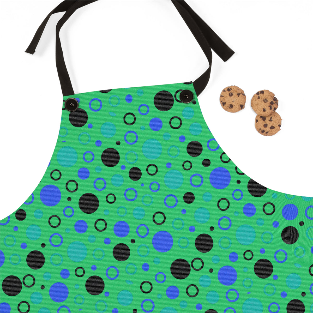 Bubble Outlines Apron – Ocean Jewel