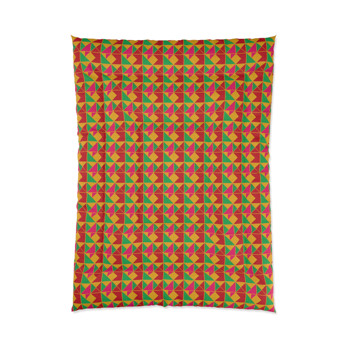 Jewel Block Quilt Comforter – Geometric Blocks Pattern