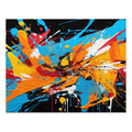 Electric Paint Splash Jigsaw Puzzle with Tin – Bold Abstract Art