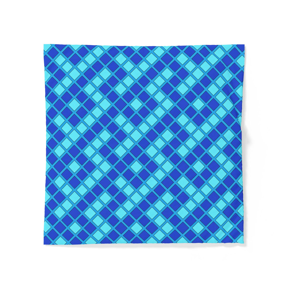 Harlequin Gold Grid Cotton Duvet Cover – Ice Jewel