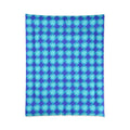 Broad Diamond Trellis Comforter – Ice Jewel