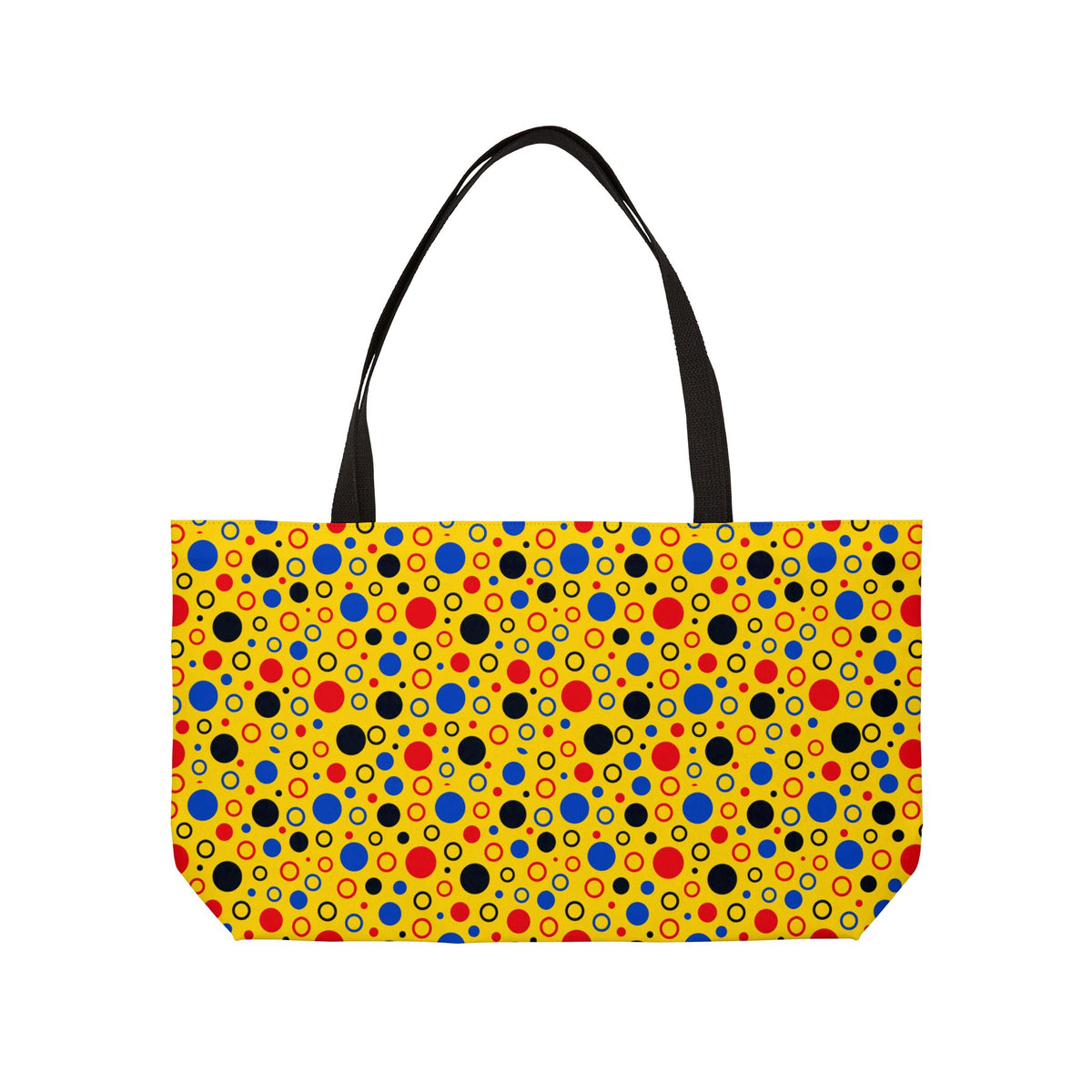 Bubble Outlines Weekender Tote Bag – Pop Abstract Pattern