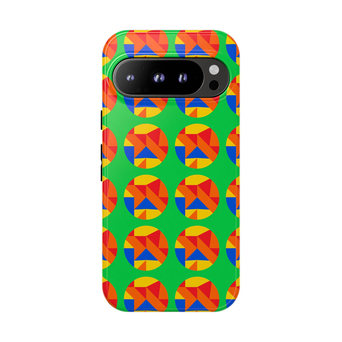 Broken Circle Planes Tough Phone Case – Cubist Abstract Pattern