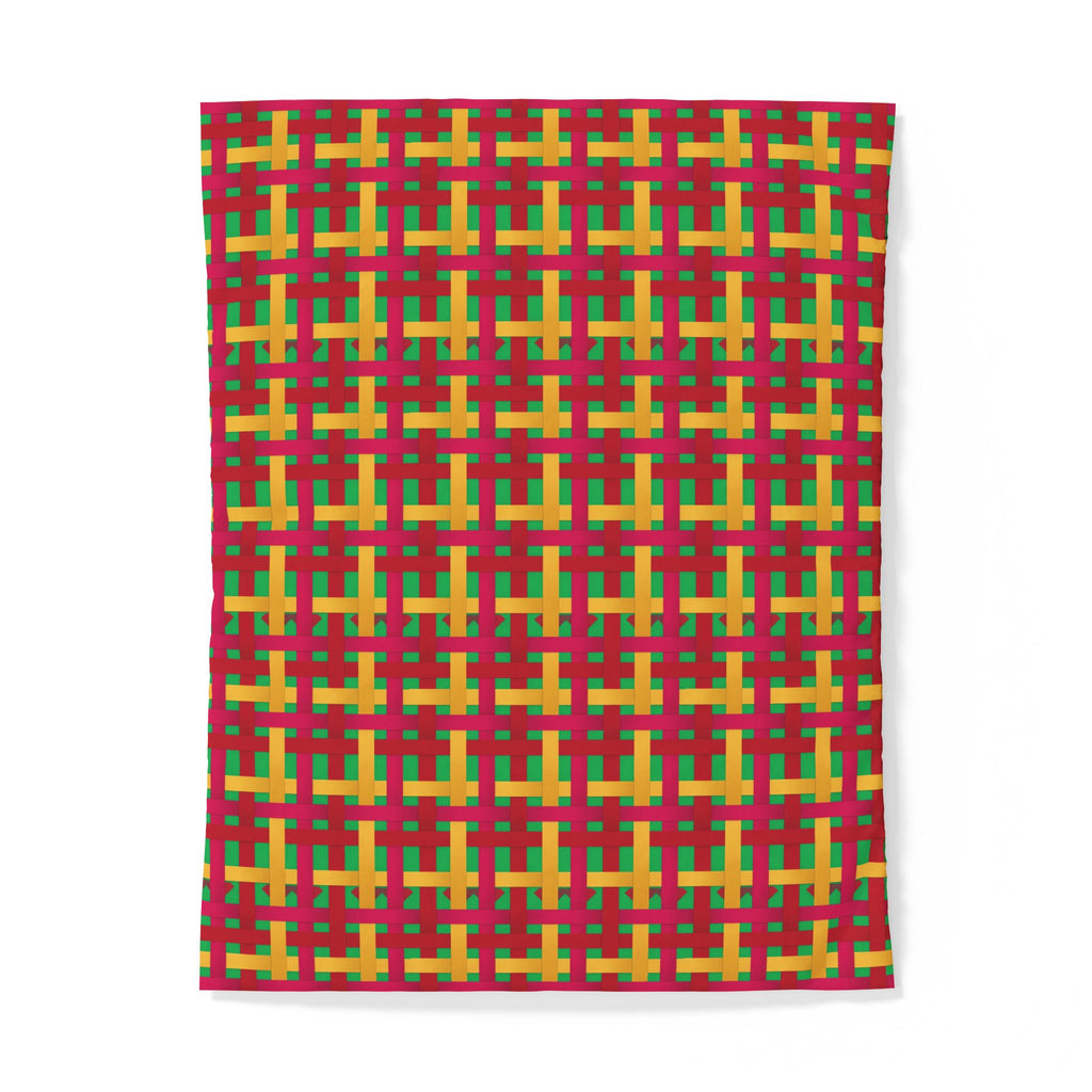 Big Jewel Ribbon Weave Cotton Duvet Cover – Ribbon Weave Pattern