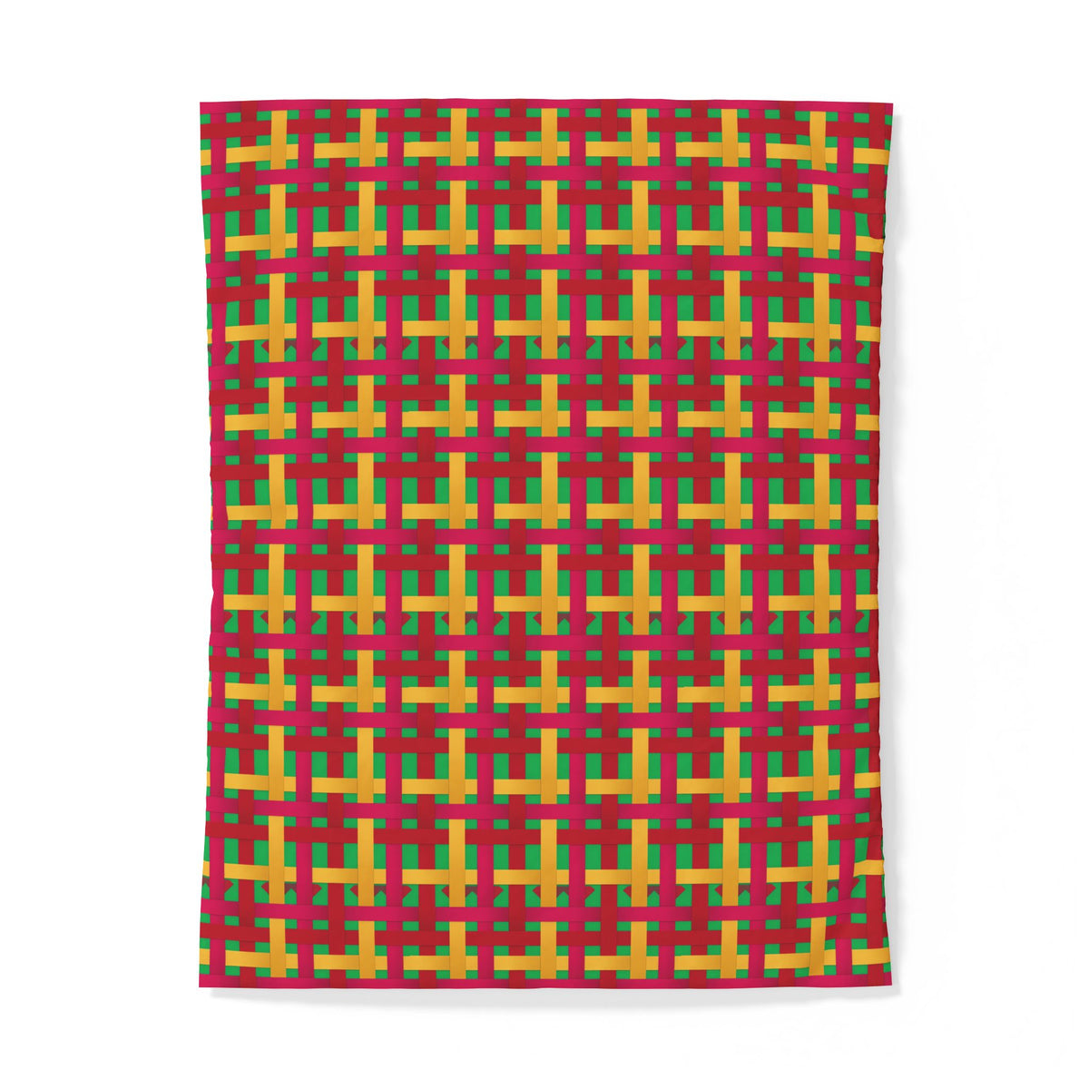 Big Jewel Ribbon Weave Cotton Duvet Cover – Ribbon Weave Pattern