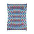 Chromatic Scallop Ripple Comforter – Op-Art Scallops Pattern
