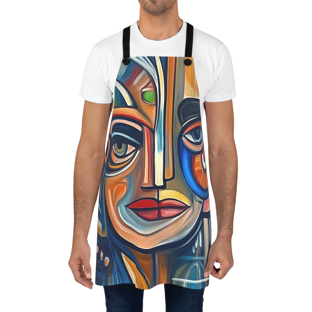 Cubist Face Apron – Cubist Portrait Art