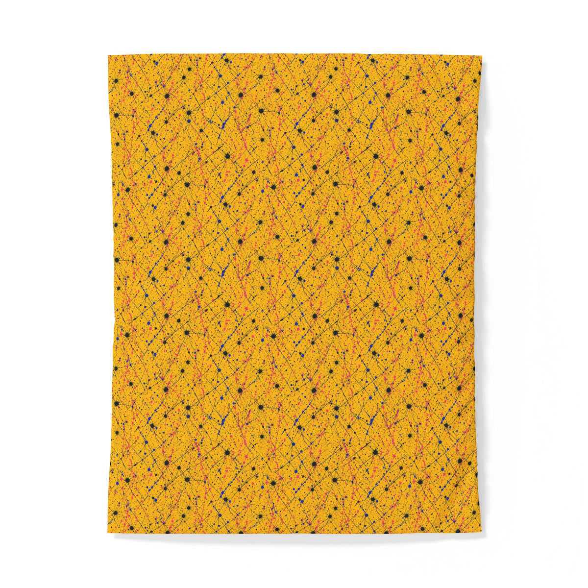 Drip Trails Cotton Duvet Cover – Paint Splatter Pattern