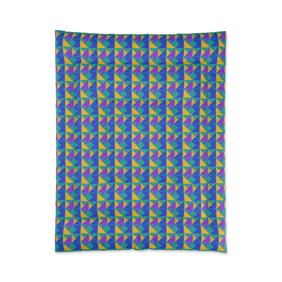 Jewel Block Quilt Comforter – Peacock Jewel