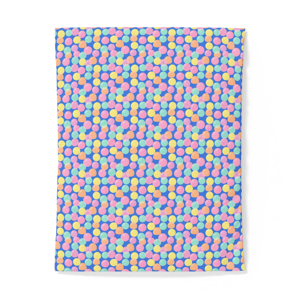 Gumdrop Orbs Cotton Duvet Cover – Soft Abstract Pattern