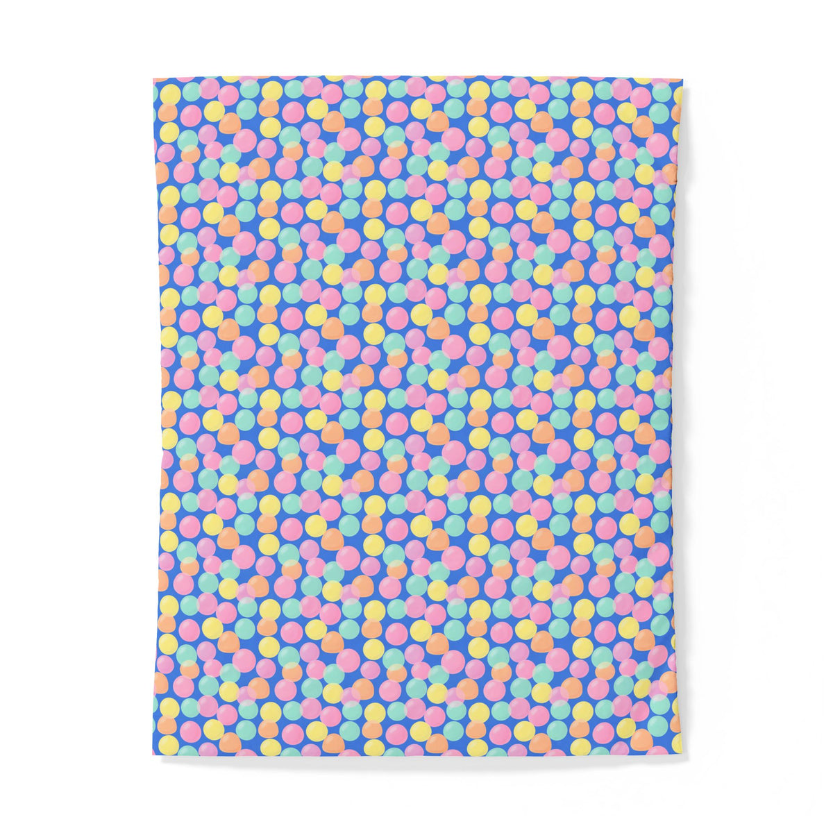 Gumdrop Orbs Cotton Duvet Cover – Soft Abstract Pattern