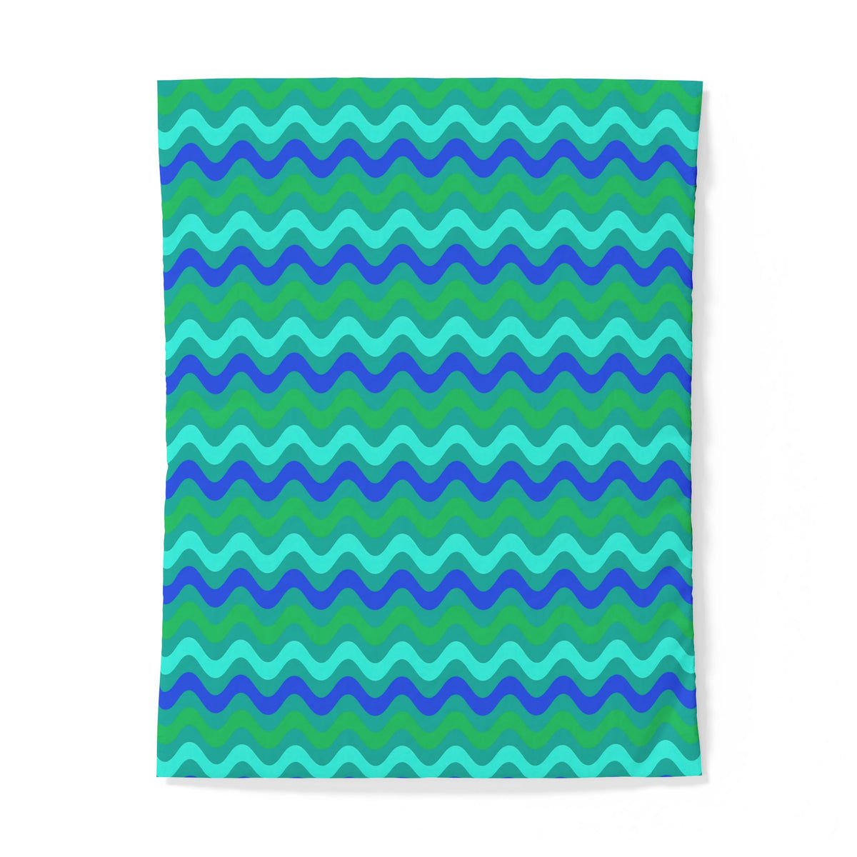 Big Ripple Chevrons Cotton Duvet Cover – Ocean Jewel