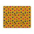Splash Crowns Vegan Leather Mouse Mat – Ink Splash Pattern