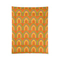 Grand Stepped Arches Comforter – Hot Citrus Festive