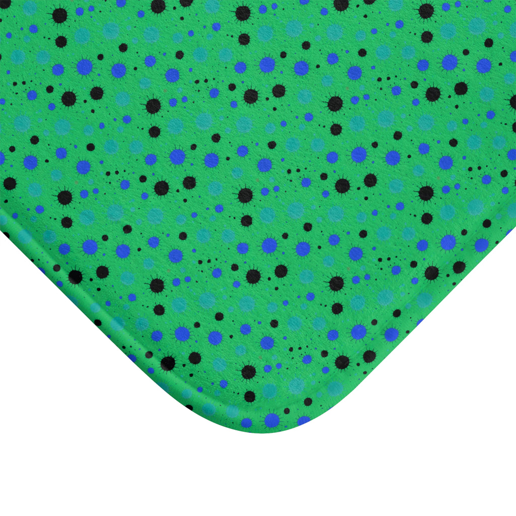 Blot Burst Bath Mat – Ocean Jewel
