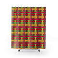 Big Jewel Ribbon Weave Shower Curtain – Ribbon Weave Pattern