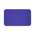 Ultramarine Spatter Bath Mat – Paint Splatter Pattern
