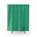 Confetti Spatter Shower Curtain – Ocean Jewel