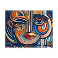 Cubist Face Jigsaw Puzzle with Tin – Cubist Portrait Art