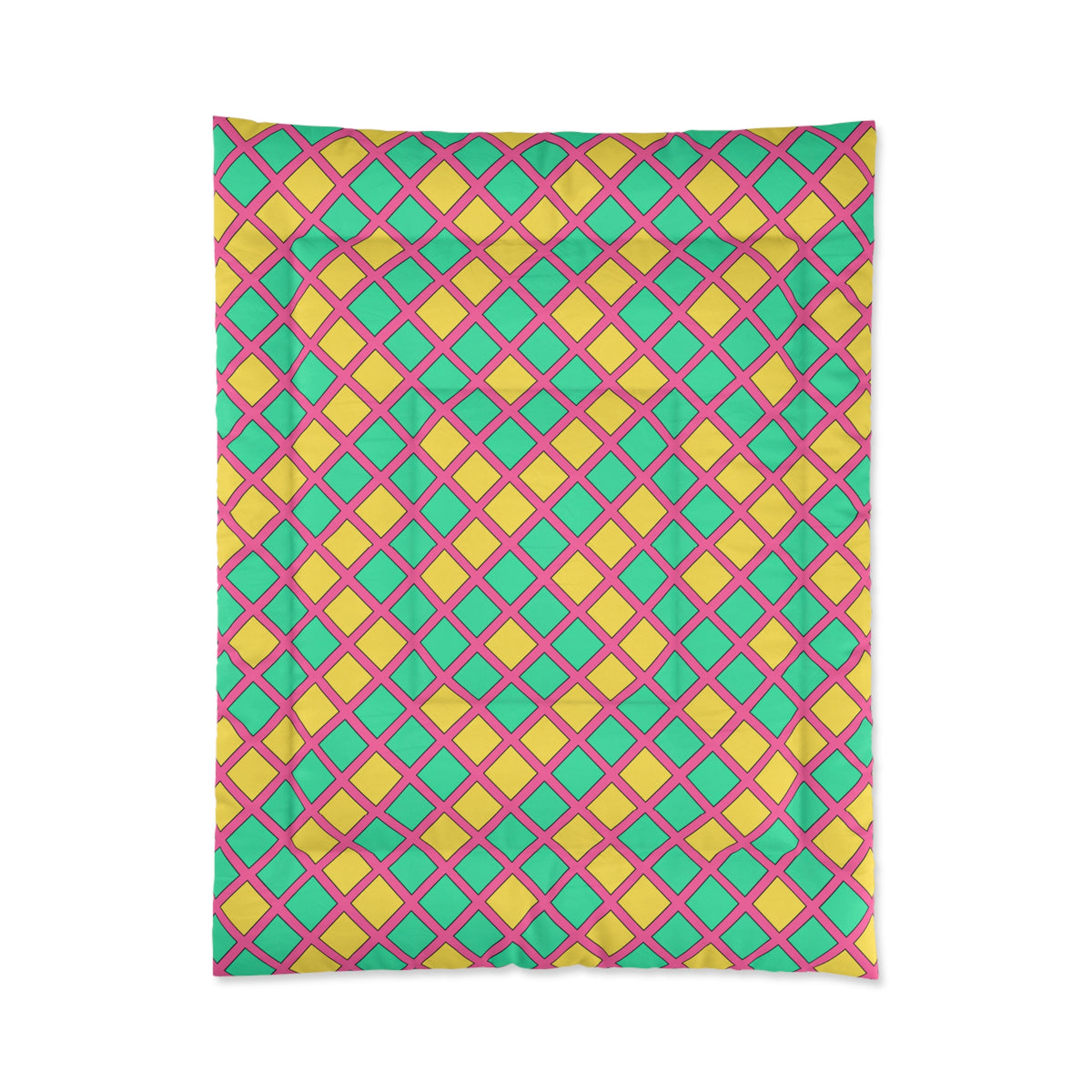 Harlequin Gold Grid Comforter – Candy Christmas