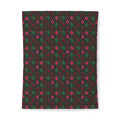 Jewel Argyle Cotton Duvet Cover – Art Deco Pattern