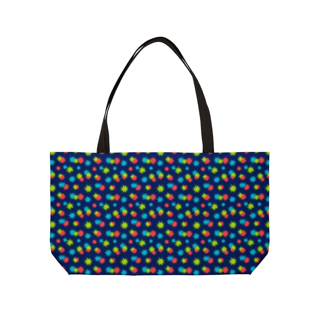 Dye Drop Spread Weekender Tote Bag – Tie-Dye Pattern