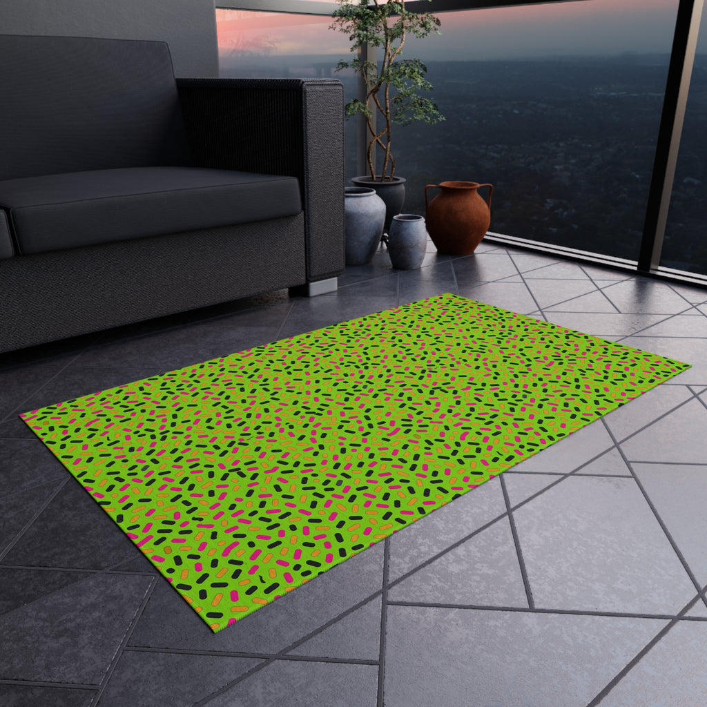 Sprinkle Pop Outdoor Rug – Tropical Punch