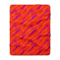 Wash Ribbon Drift Sherpa Fleece Blanket – Ombre Wash Pattern