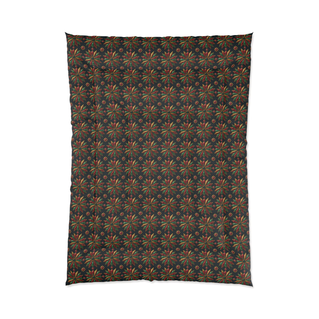 Starburst Medallions Comforter – Kaleidoscopic Pattern