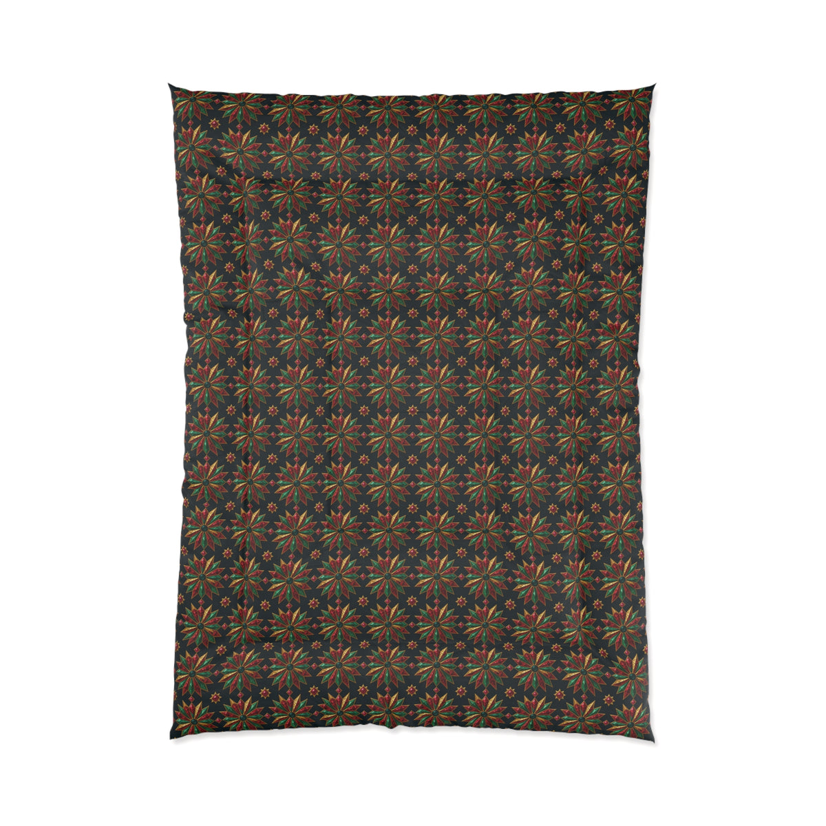 Starburst Medallions Comforter – Kaleidoscopic Pattern